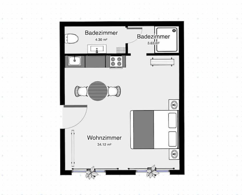 Modernes Studio Im Herzen Pirnas Экстерьер фото
